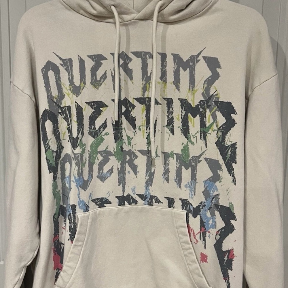 Overtime Elite Storm Hoodie Sweatshirt (Bone) Mens Large Winter L
